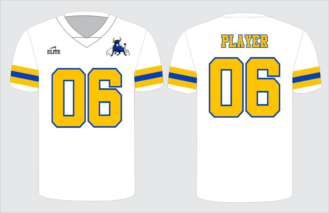 Northwest Fan Football Jersey - White/Yellow