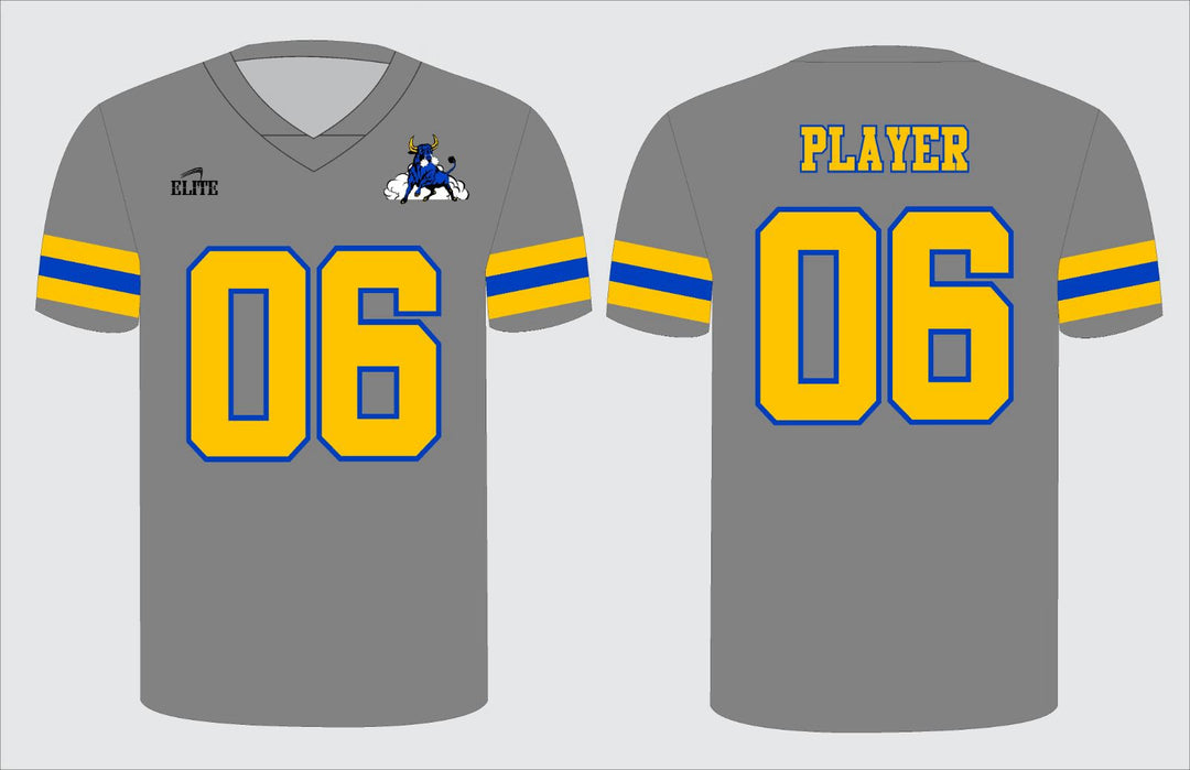 Northwest Fan Football Jersey - Gray/Yellow