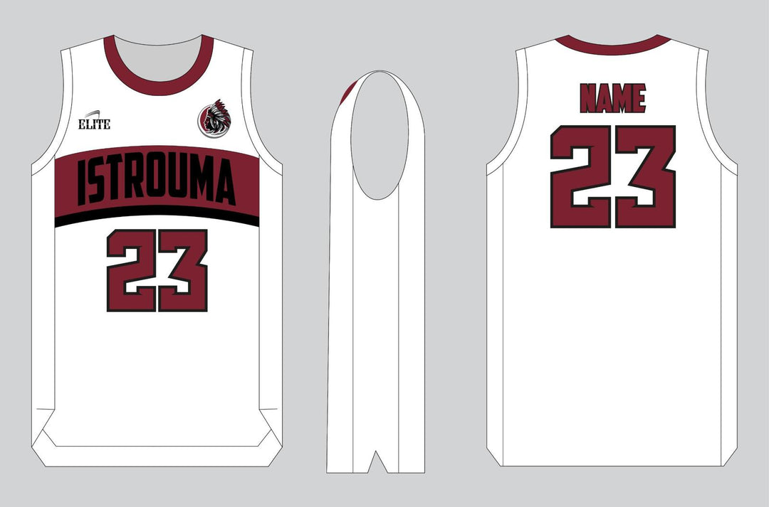 Indian Fan Shop Basketball Jersey - White