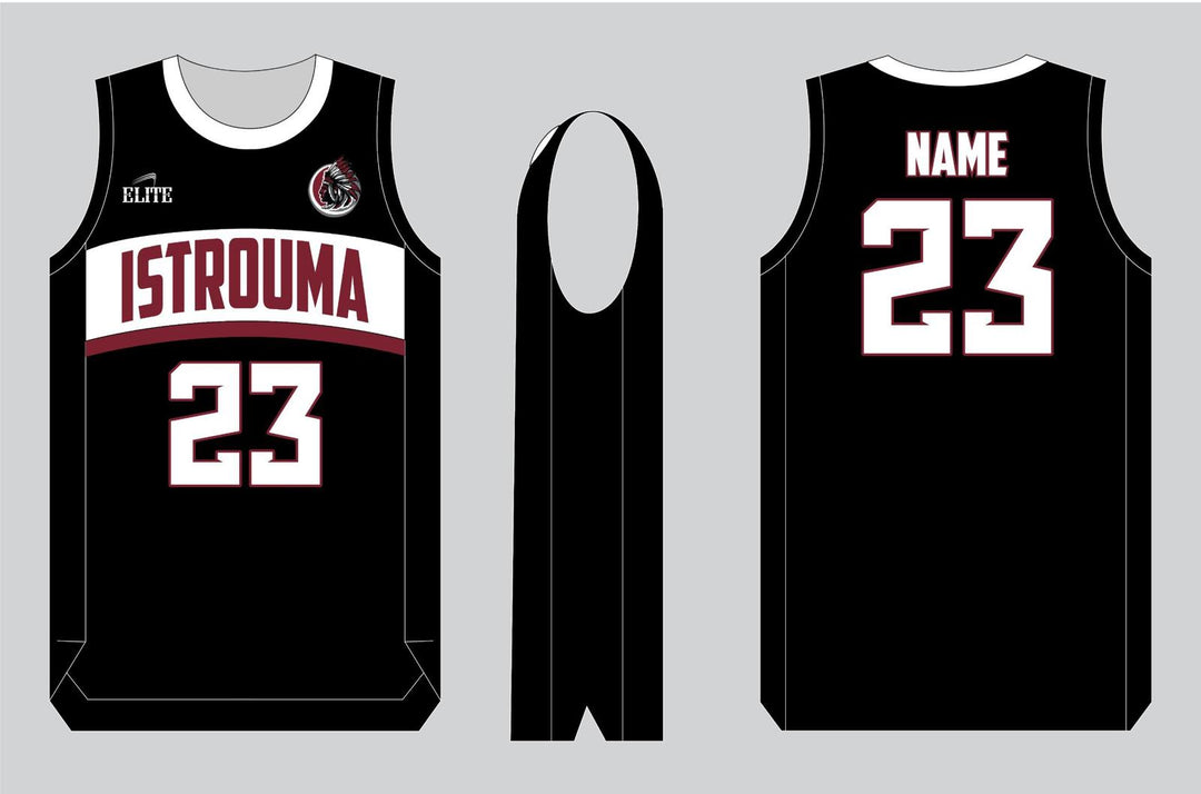 Indian Fan Shop Basketball Jersey - Black
