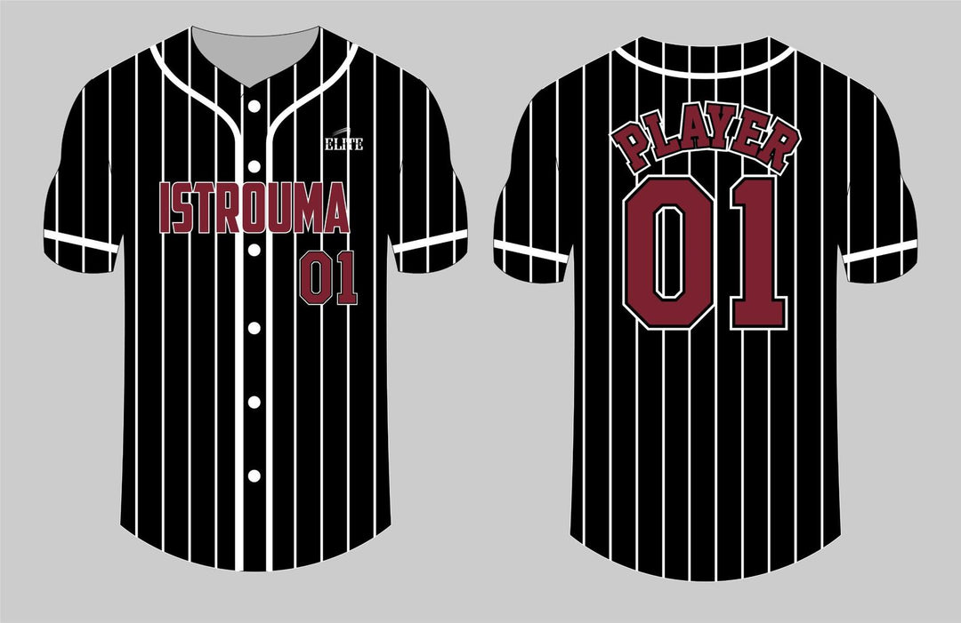 Indian Fan Shop Baseball Jersey - Black