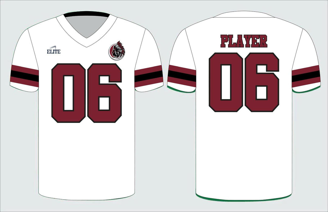 Indian Fan Shop Football Jersey - White