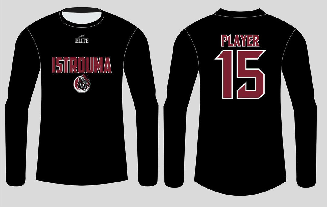 Indian Fan Shop Long Sleeve Shirt - Black