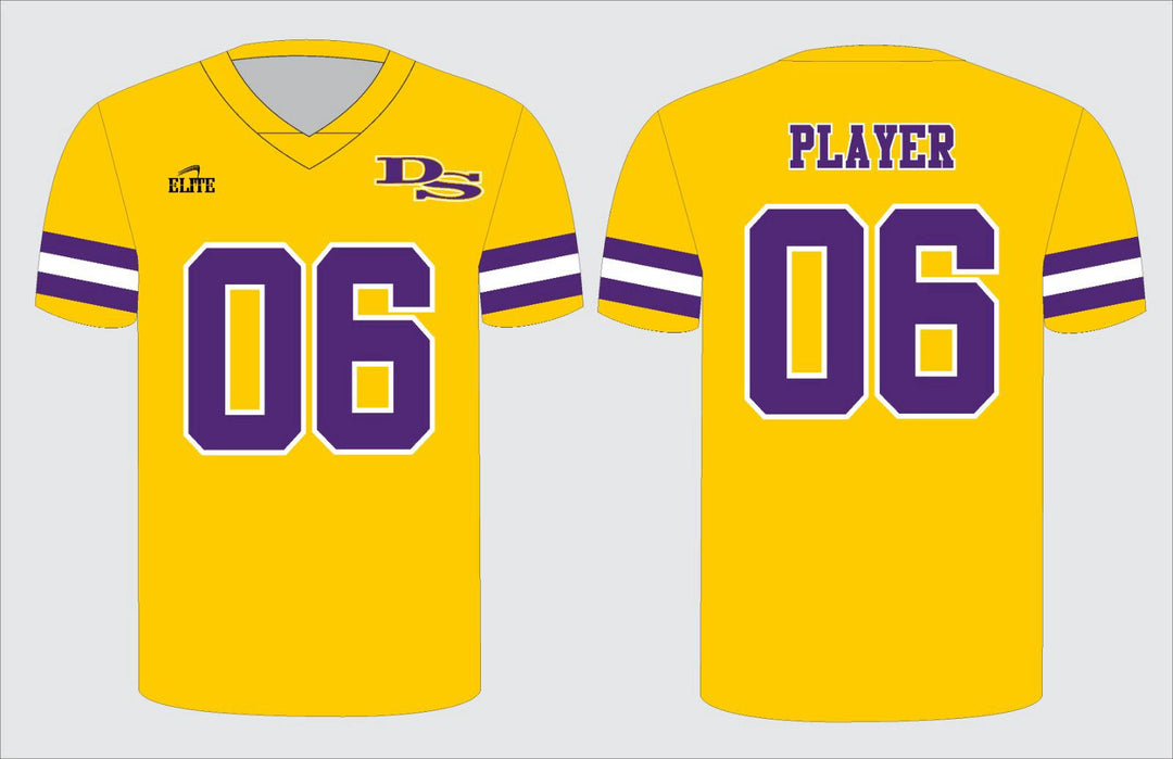 Yellow Team Shop Football Jersey - Yellow