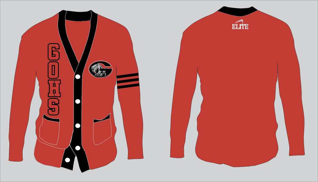 Glen Oaks Cardigans Jersey - Red
