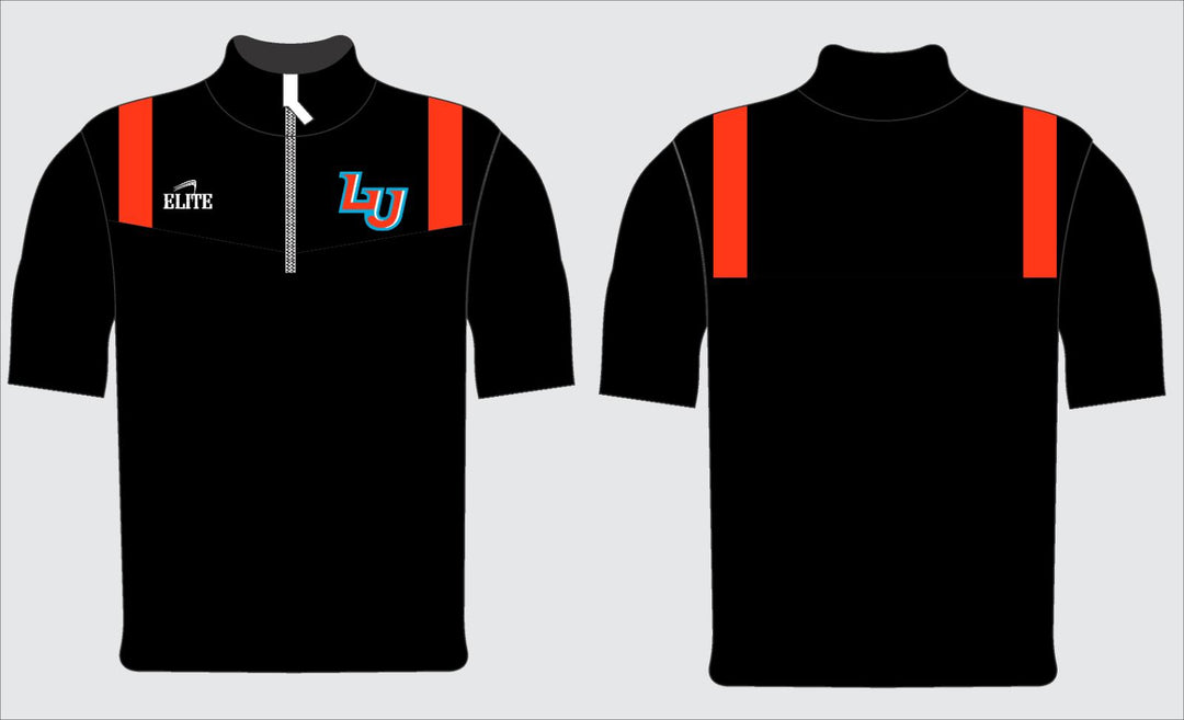 Louisiana United Coach Pullover - Black & Orange