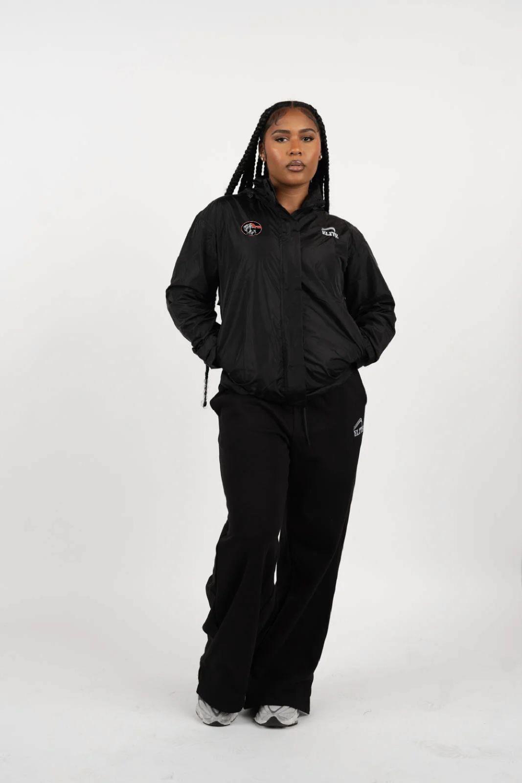 Glen Oaks Alumni Women's Elite Runner Jacket - Black