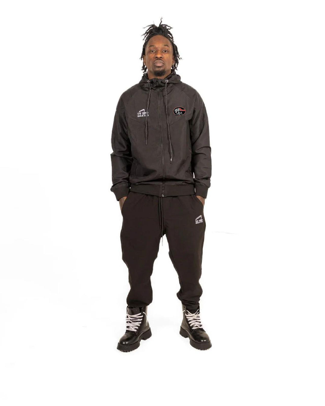 Glen Oaks Alumni ELITE WINDBREAKER - Black