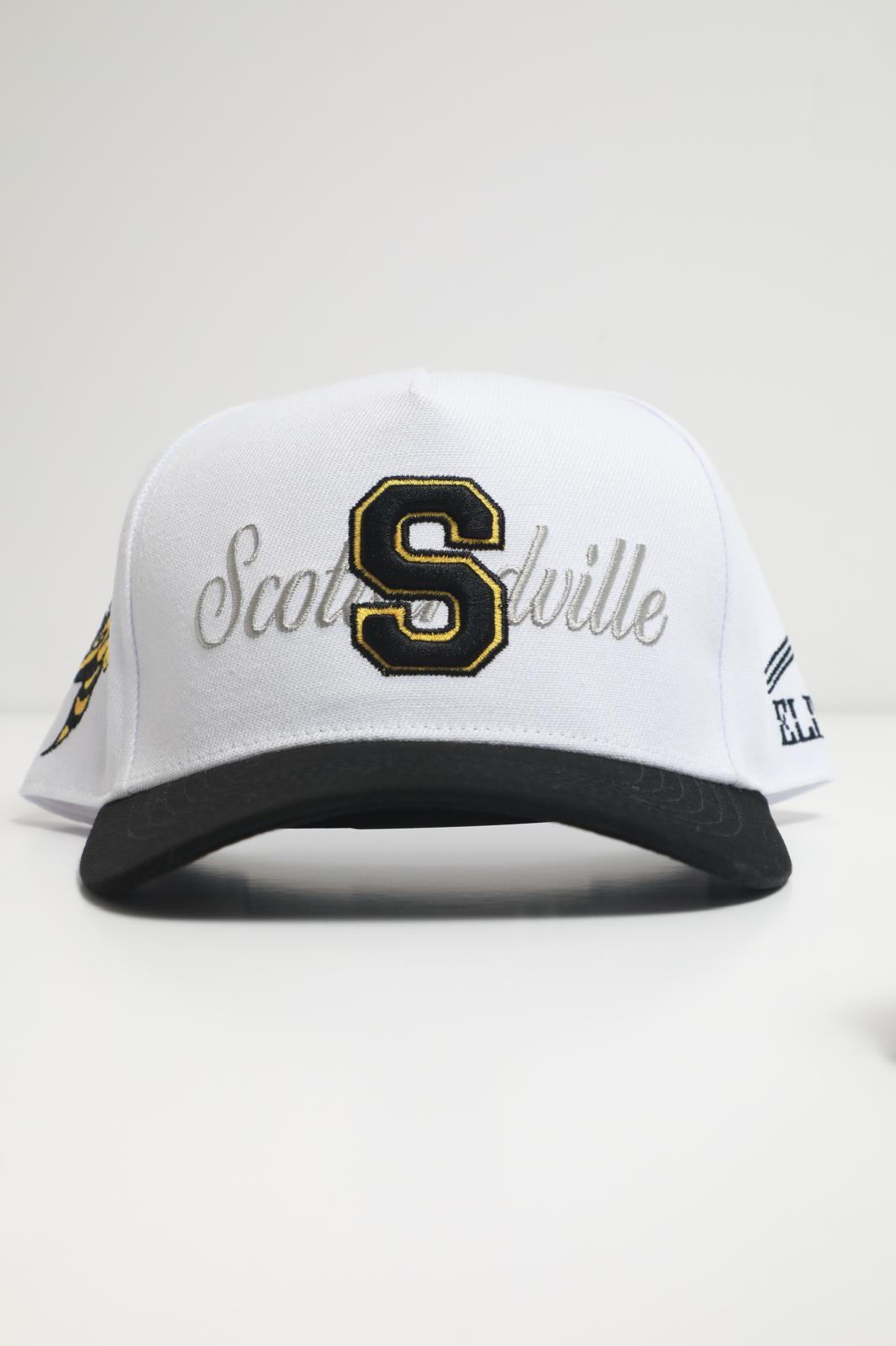 Scotlandville Eagles Hat - Black & White