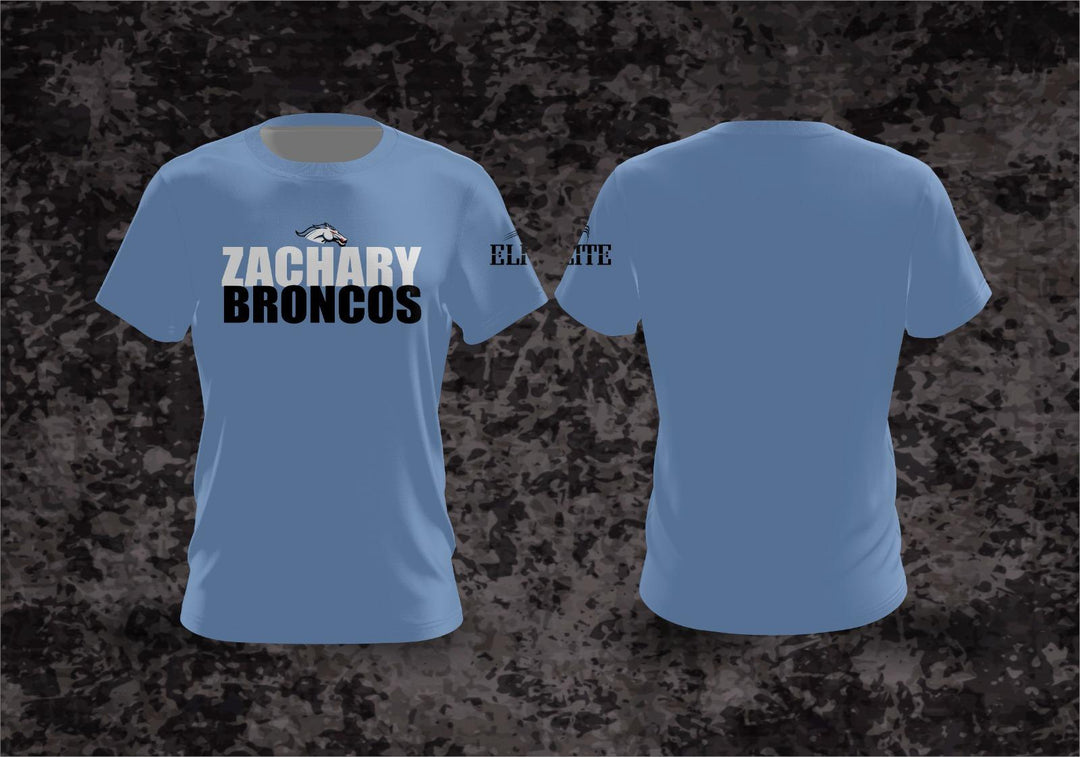 Zachary Broncos Spirit Shirt - Blue