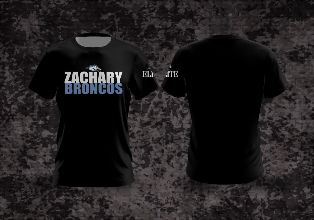 Zachary Broncos Spirit Shirt - Black