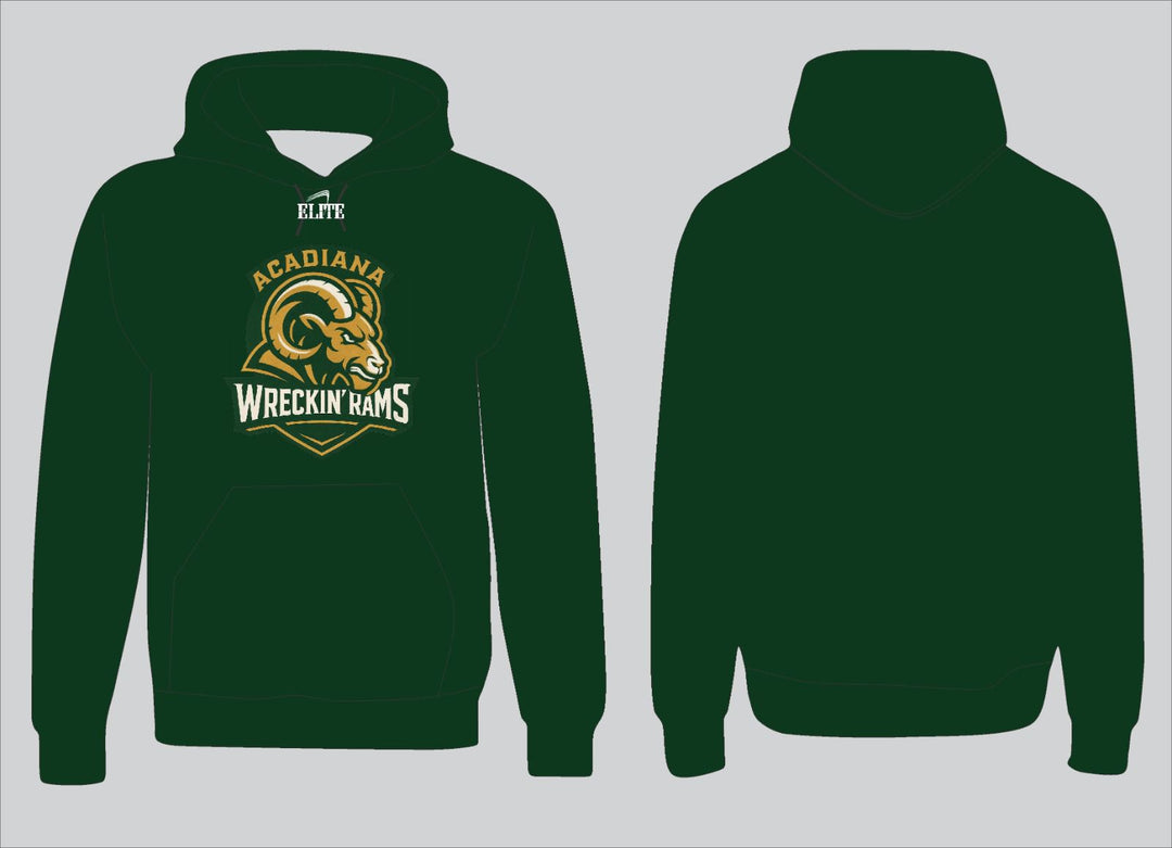 Acadiana Basketball Hoodie - Green