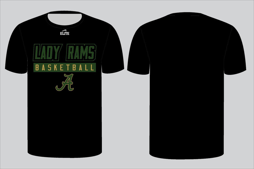 Acadiana Basketball Short Sleeve Shirt - Black