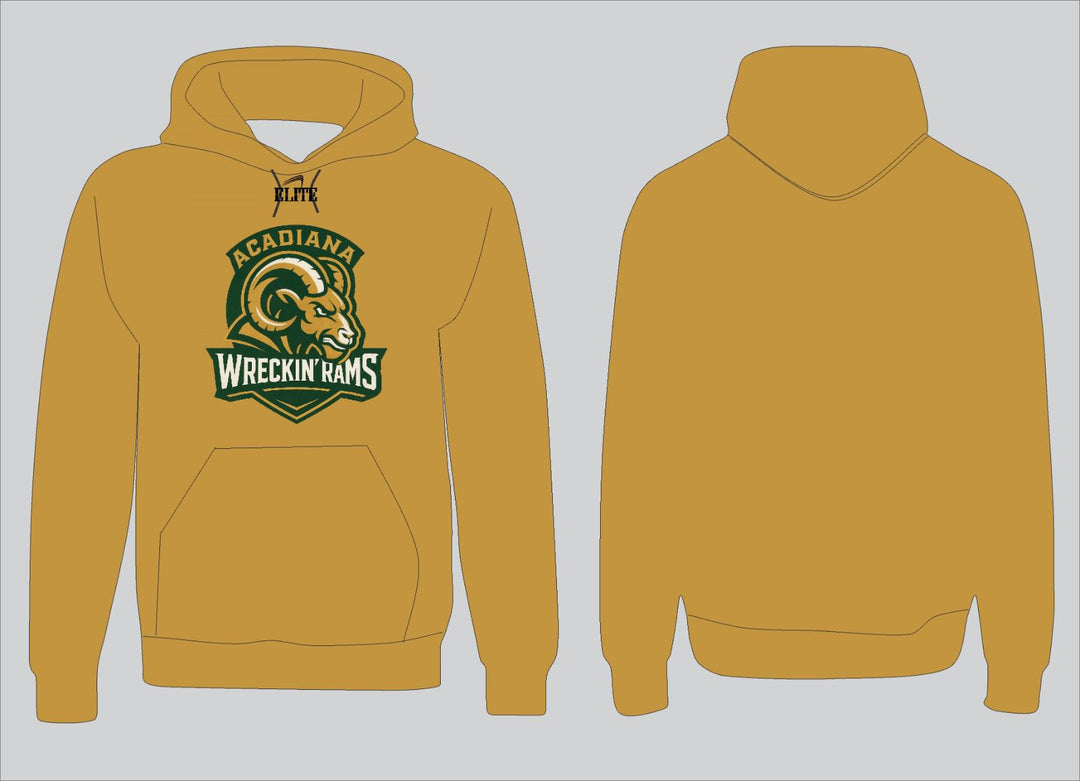 Acadiana Basketball Hoodie - Gold