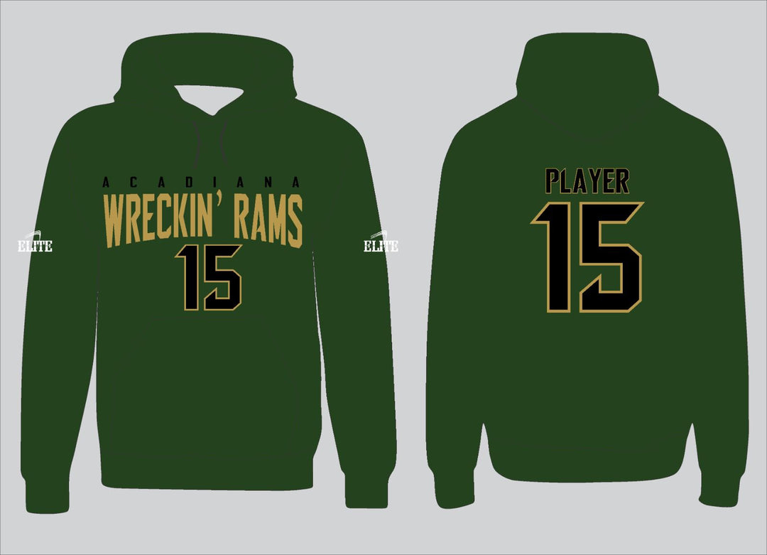Acadiana Basketball Hoodie - Green