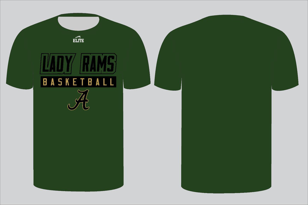 Acadiana Basketball Short Sleeve Shirt - Green