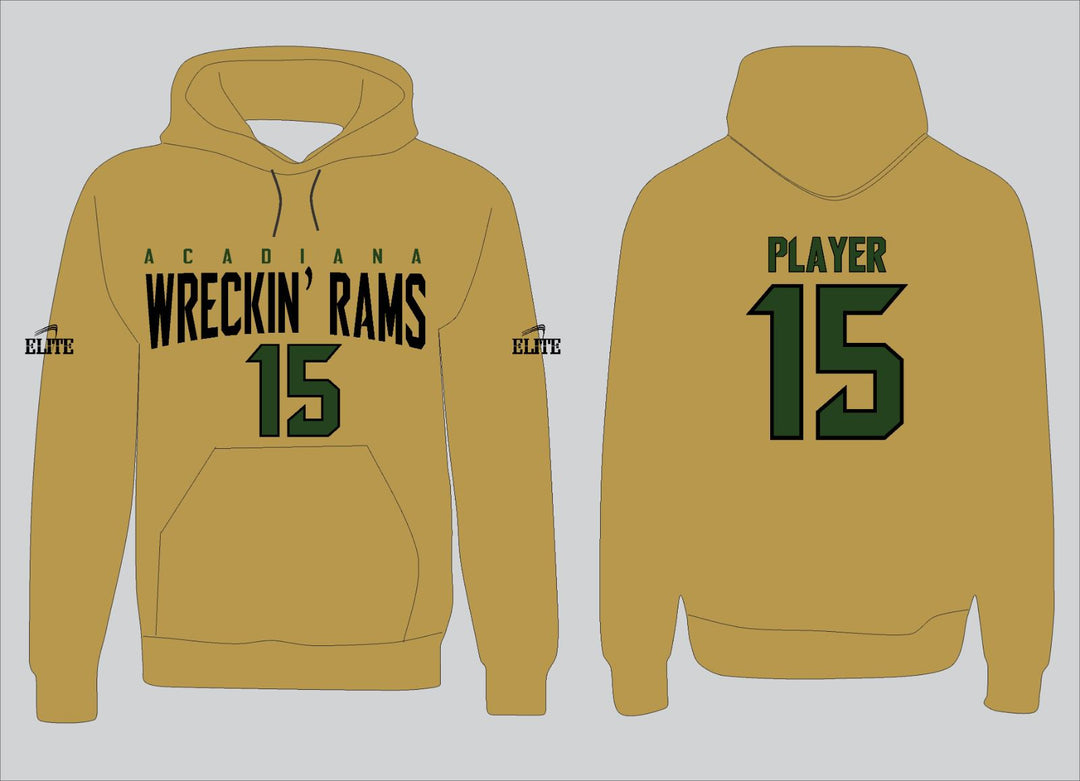 Acadiana Basketball Hoodie - Gold