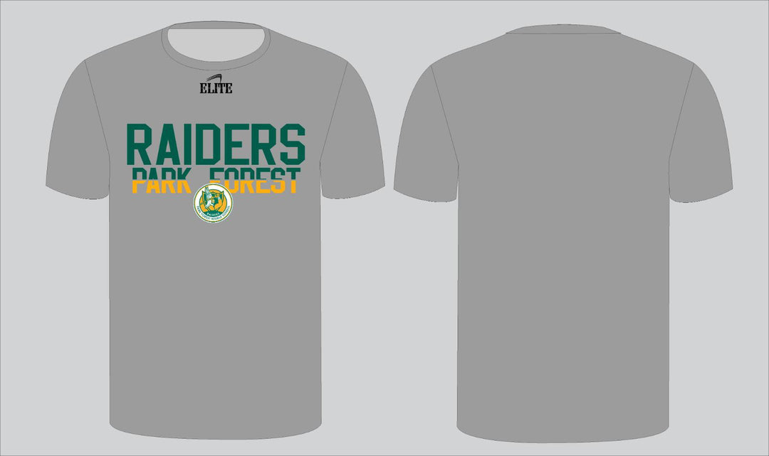Park Forest Raiders Short Sleeves Shirt - Grey