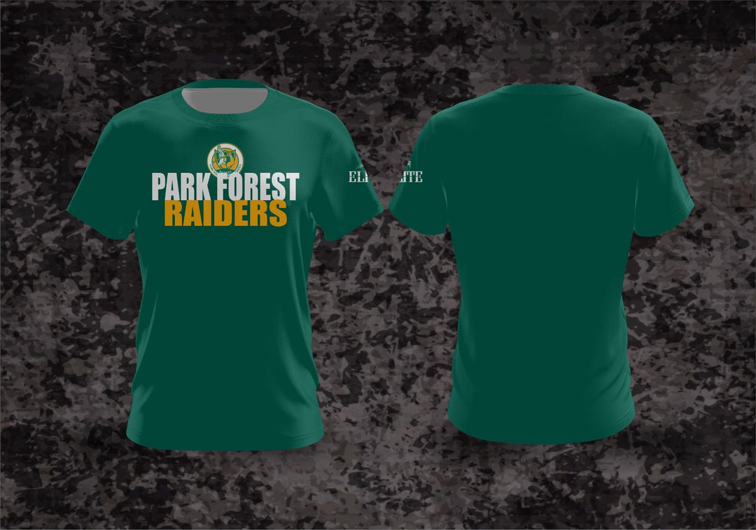 Park Forest Raiders Short Sleeves Shirt - Green