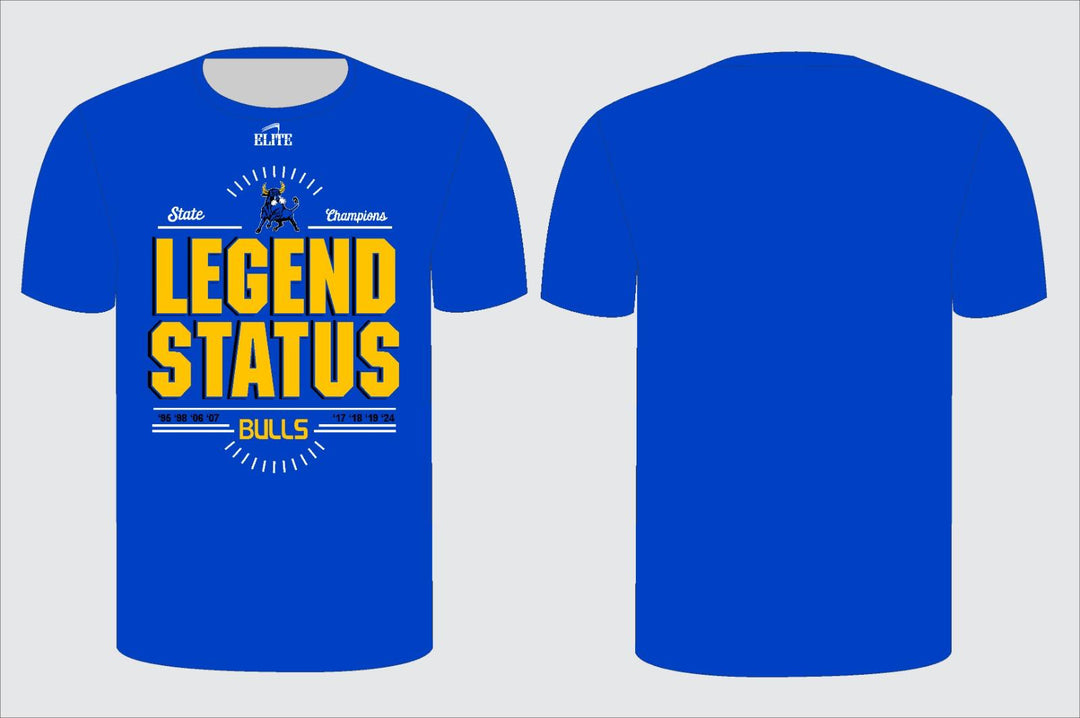 NORTHWEST FAN SHORT SLEEVE SHIRT - BLUE/YELLOW