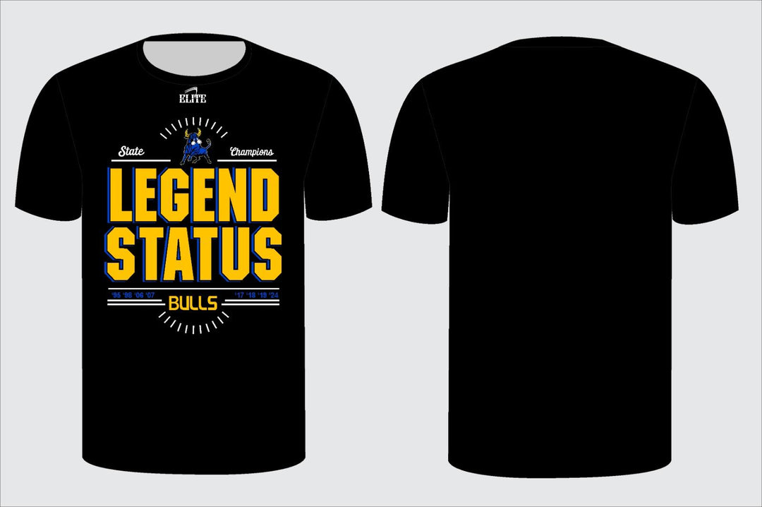 NORTHWEST FAN SHORT SLEEVE SHIRT - BLACK/YELLOW