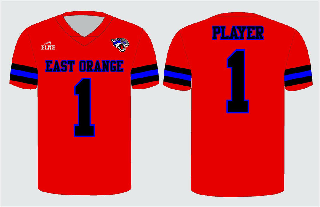 East Orange Football Jersey - Red
