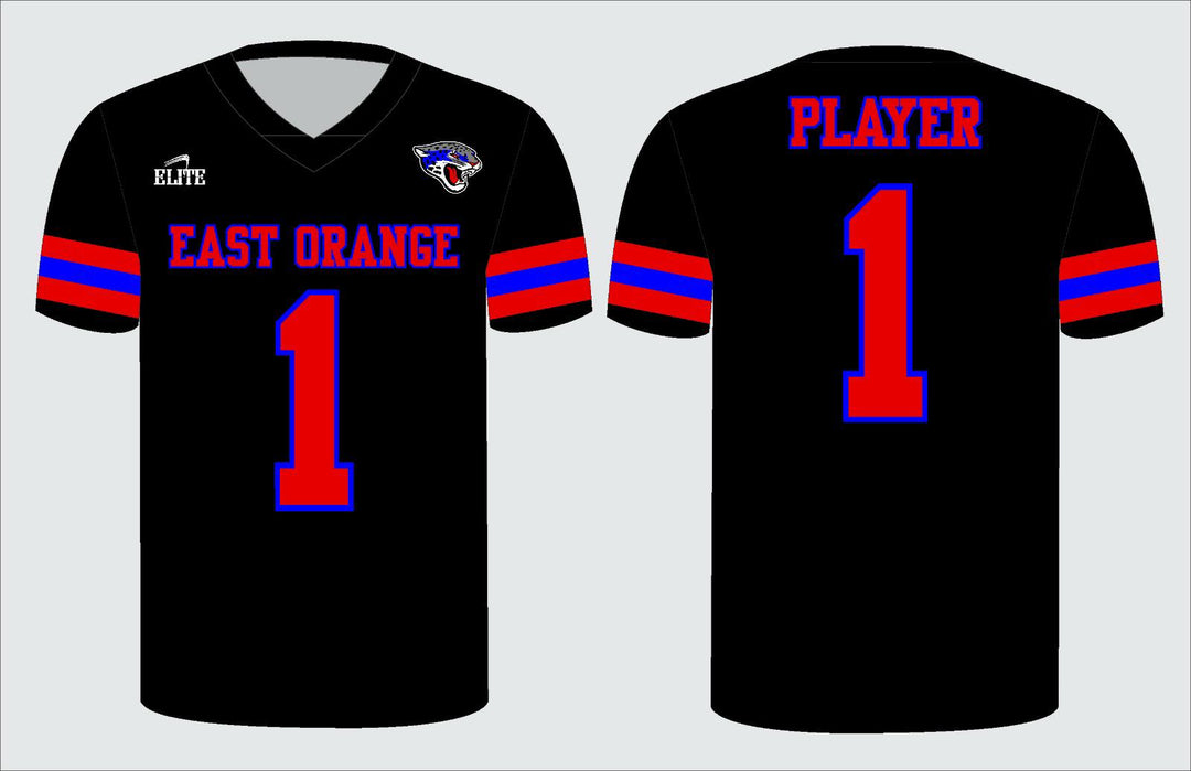 East Orange Football Jersey - Black