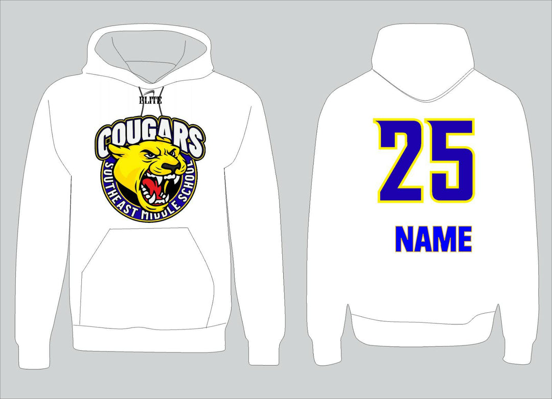 SOUTHEAST VOLLEYBALL TEAM HOODIE - White