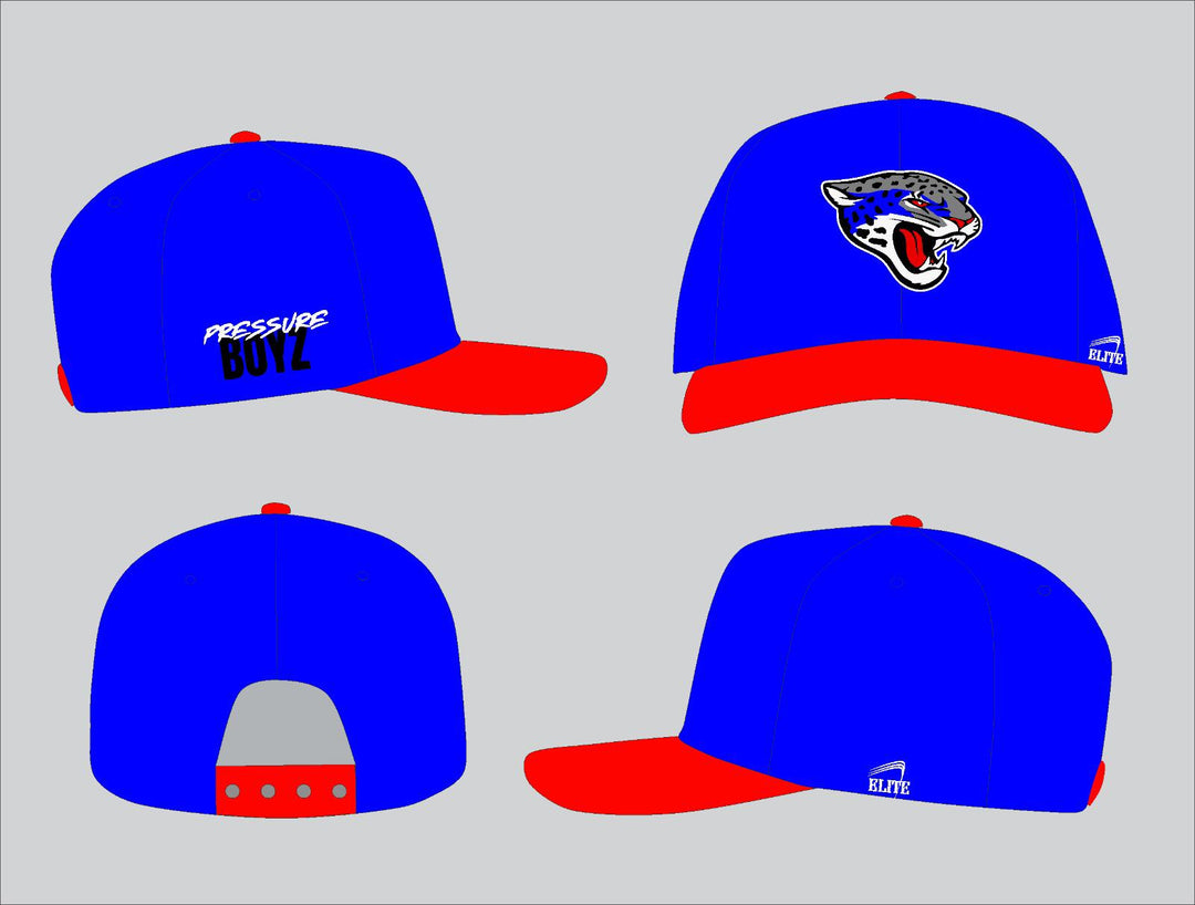 East Orange & Jaguars Hat - Blue/Red