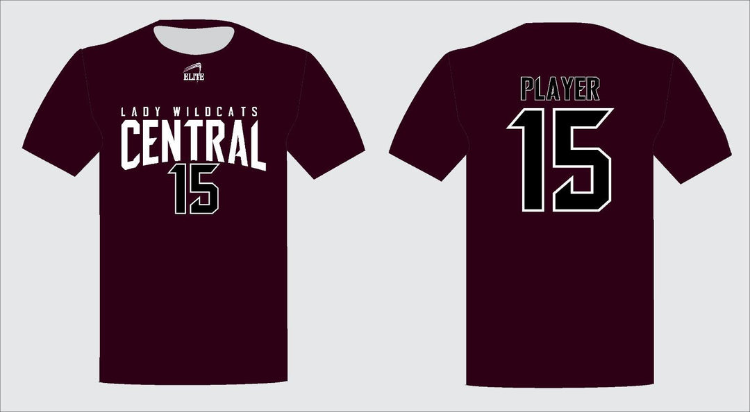 Wildcats Short Sleeve Shirt - Maroon