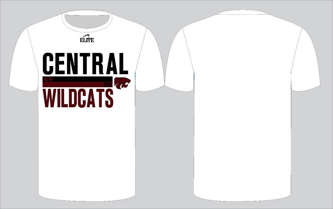 Central Era Wildcats Short Sleeve Shirt - White