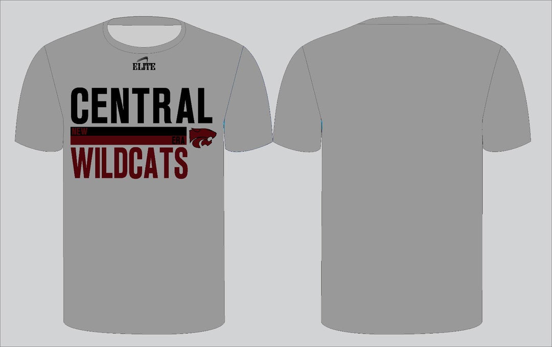 Central Era Wildcats Short Sleeve Shirt - Grey