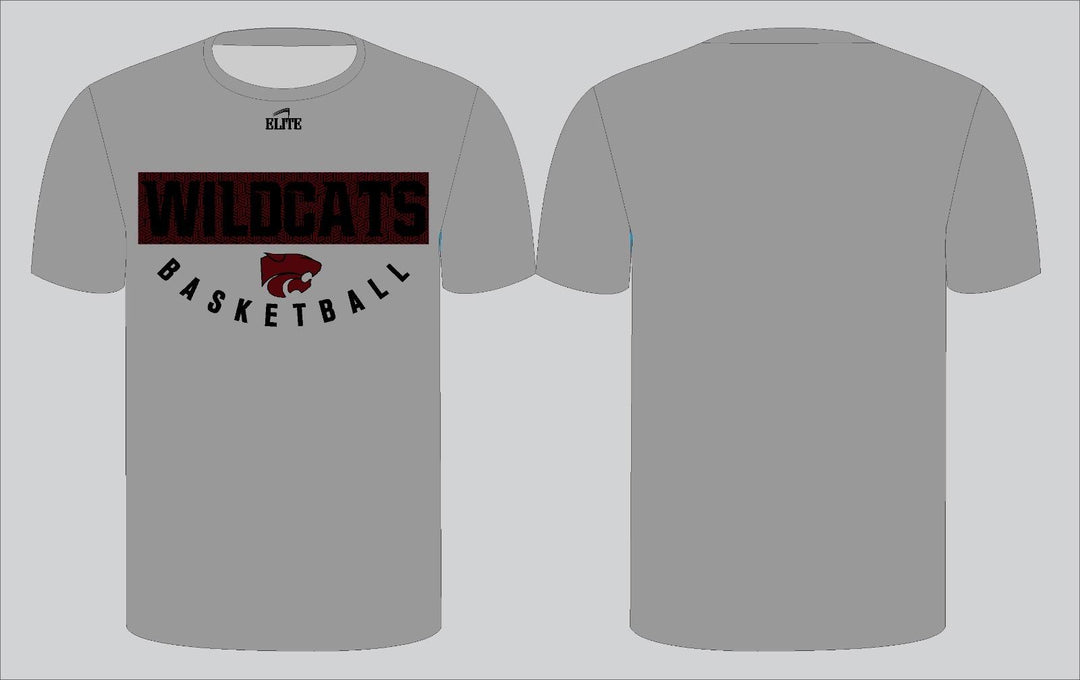 Wildcats Short Sleeve Shirt - Grey