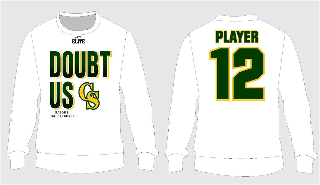 Captain Shreve Crewneck - White