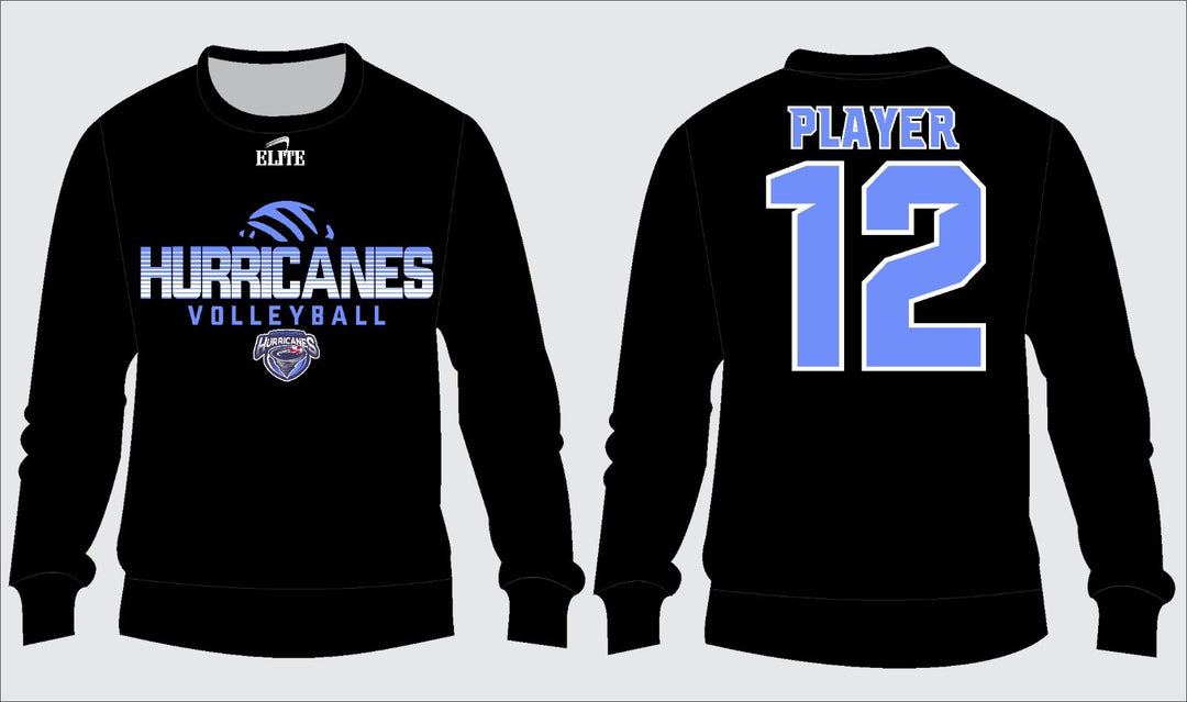 North Central Volleyball Crewneck - Black
