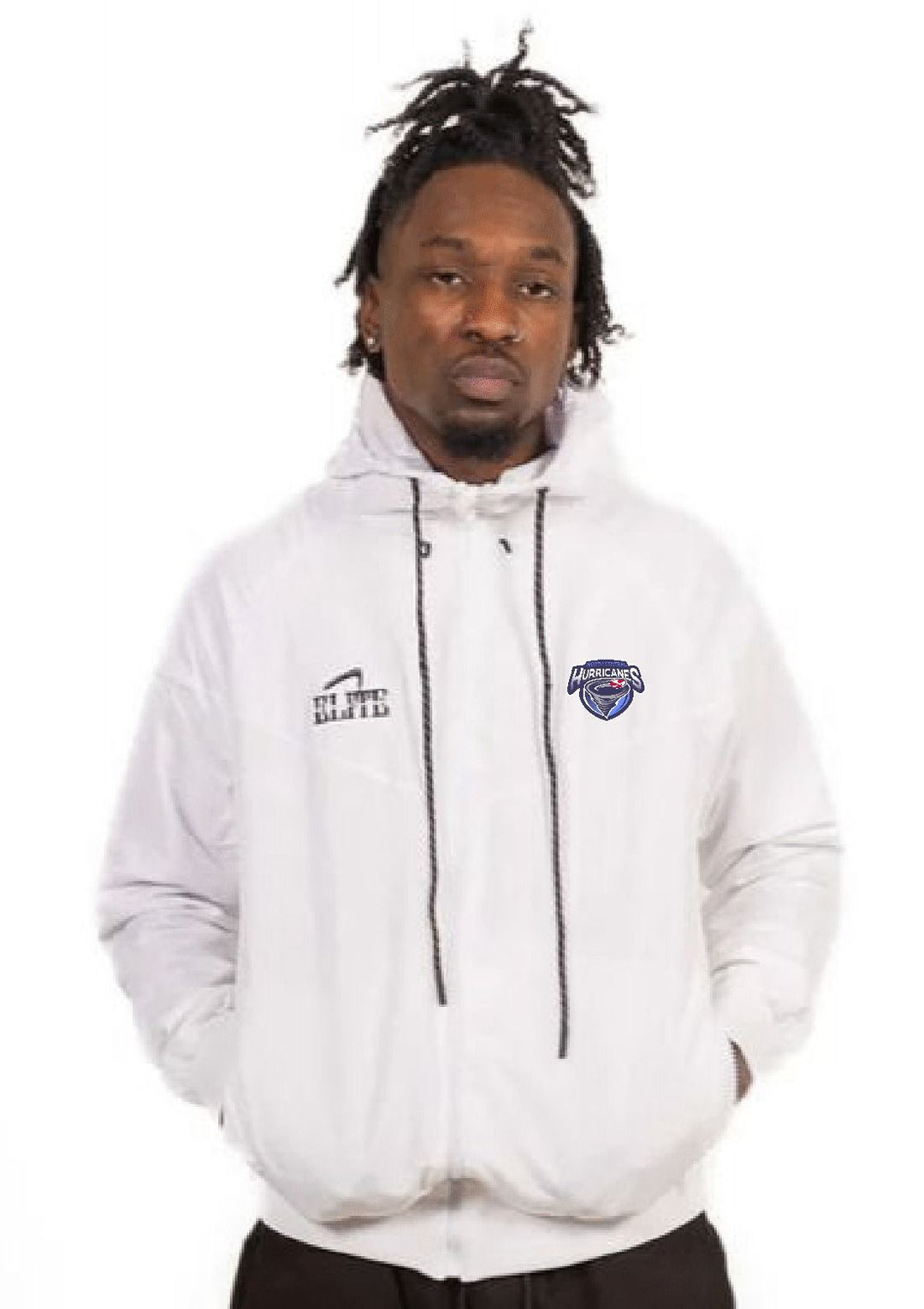 North Central Volleyball Windbreaker- White