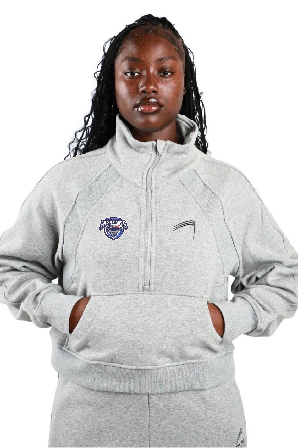 North Central Volleyball Fleece Set - Grey
