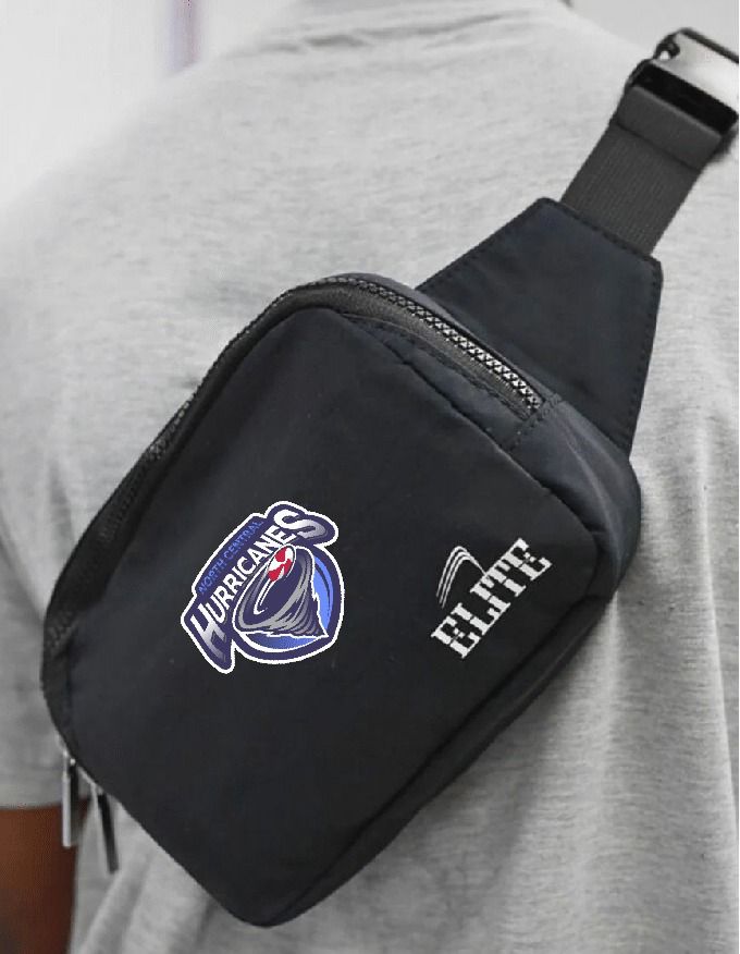 North Central Volleyball Crossbag - Black