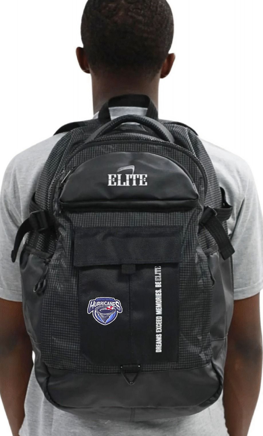 North Central Volleyball Backpack (30L) - Black