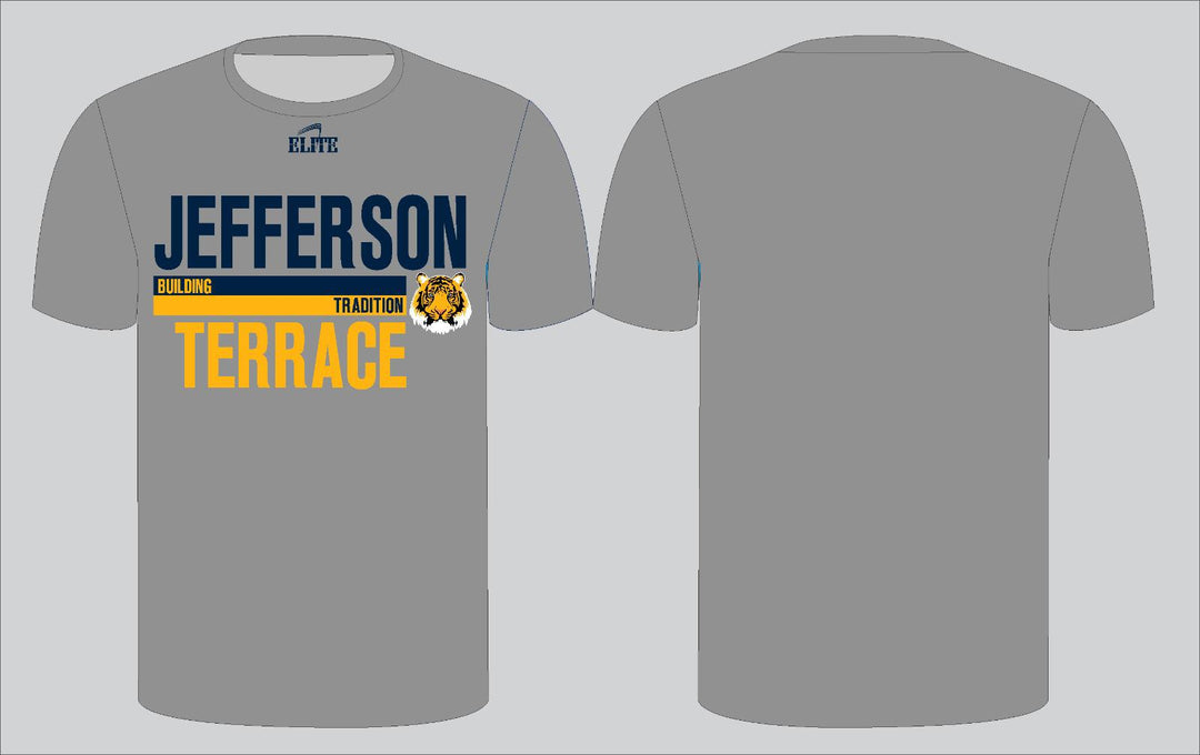 Jefferson Terrace Tradition T-Shirt - Grey