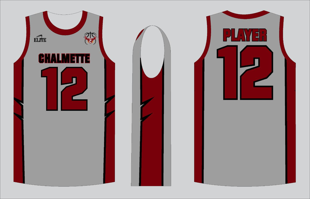 Chalmette Custom Fan Jersey - Grey