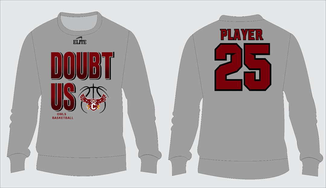 Chalmette Doubt Us Crewneck - Grey