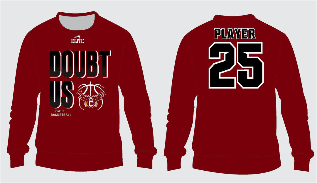 Chalmette Doubt Us Crewneck - Red