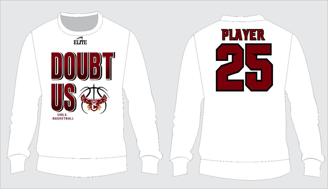 Chalmette Doubt Us Crewneck - White