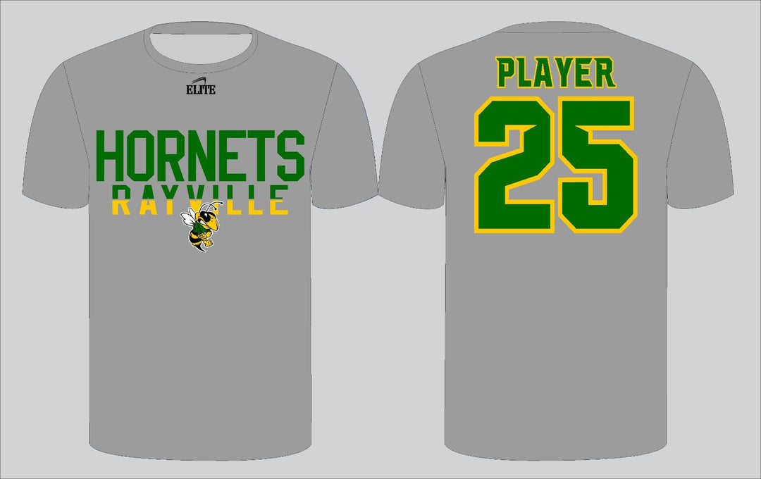 Rayville Hornets T-Shirt - Grey