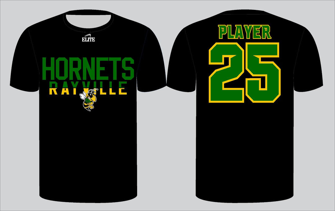 Rayville Hornets T-Shirt - Black