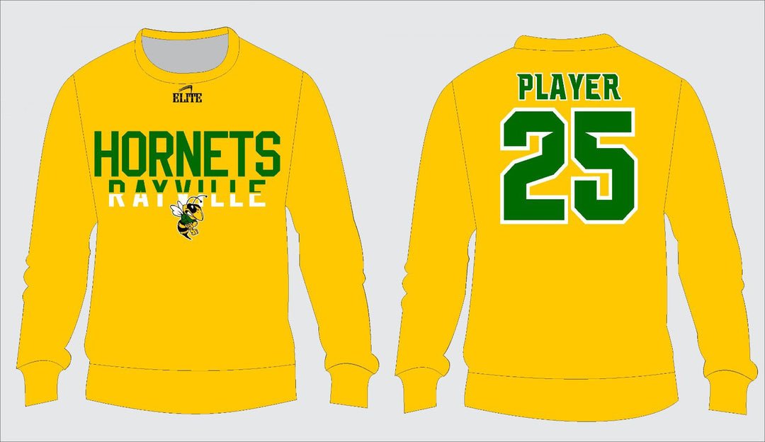 Rayville Hornets Crewneck - Yellow