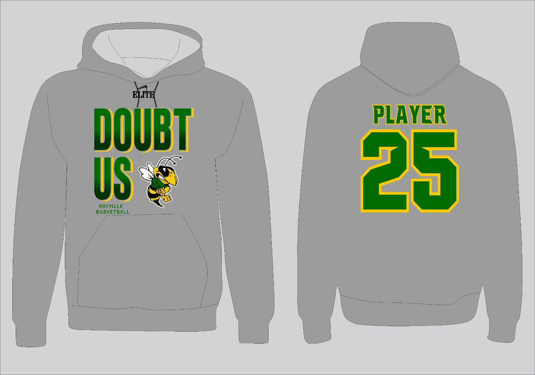 Hornets Doubt Us Hoodie - Grey