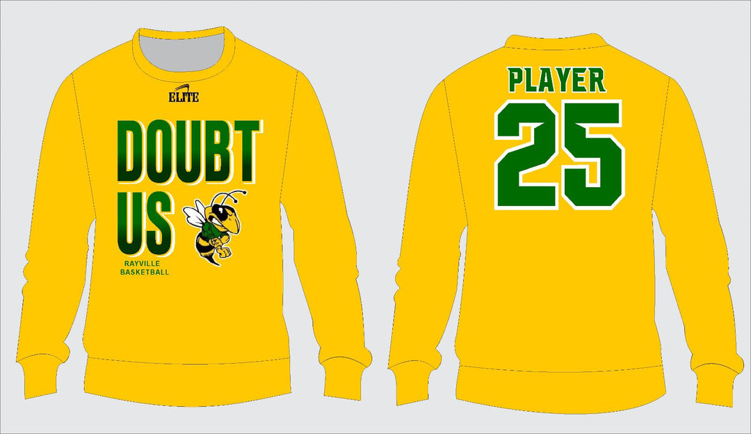 Hornets Doubt Us Crewneck - Yellow