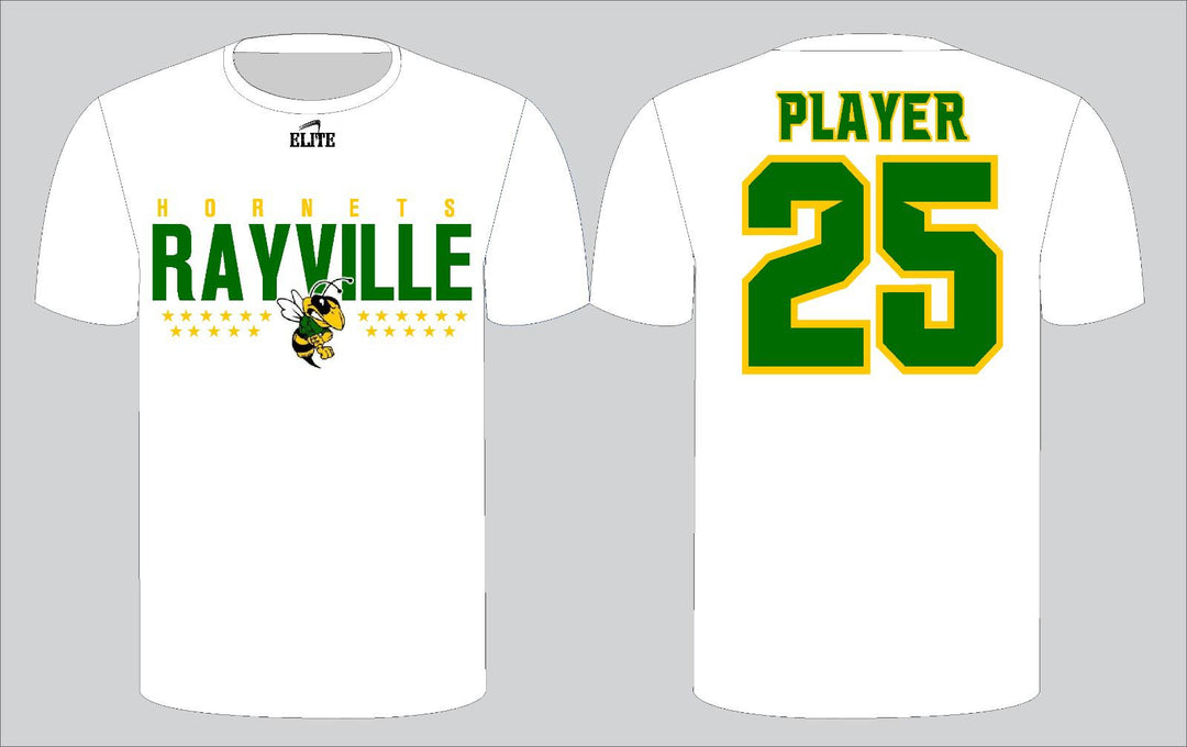 Rayville Hornets Stars T-Shirt - White